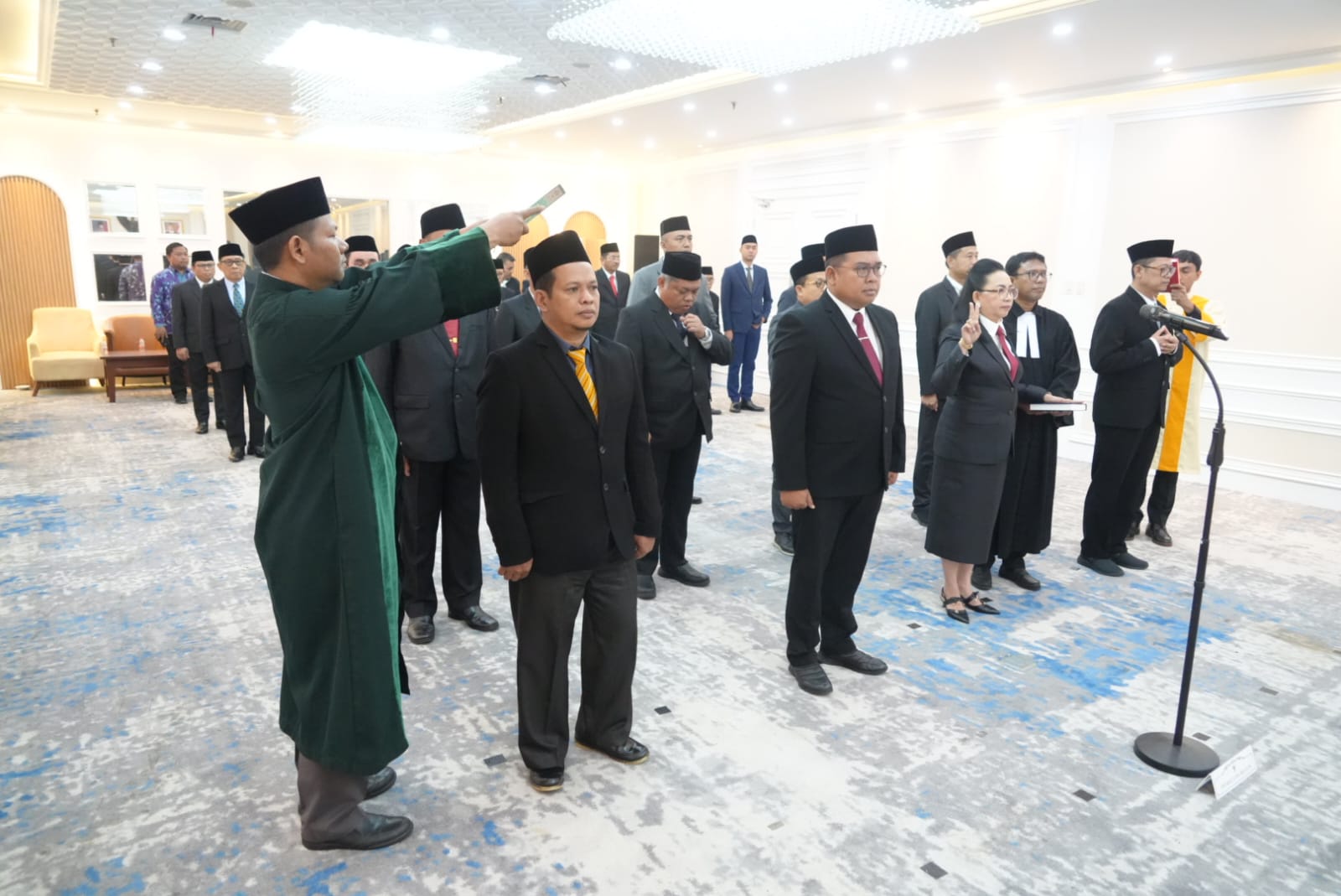 Pelantikan Pejabat Eselon II dan Pimpinan Perguruan Tinggi