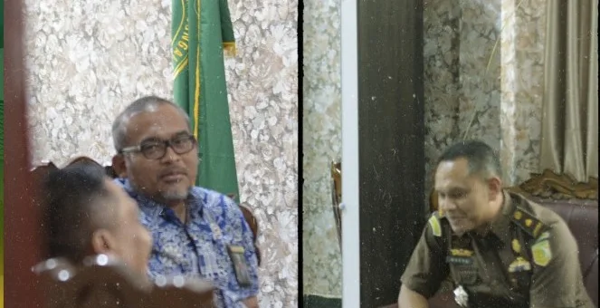 Kejari Sungai Penuh Sambangi Pengadilan Negeri