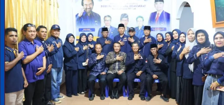 Wako Alfin dan Wawako Azhar Hadiri HUT Partai NasDem