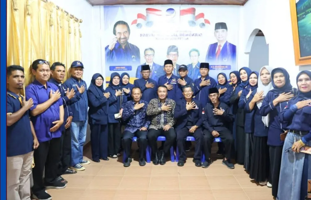 Wako Alfin dan Wawako Azhar Hadiri HUT  Partai NasDem