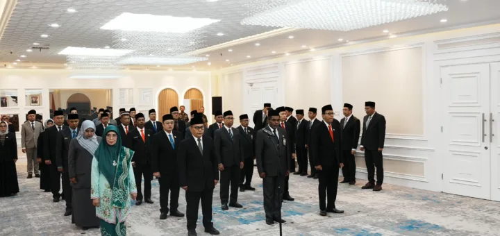 Menag Nasaruddin Umar Lantik 21 Pejabat Baru Kementerian Agama