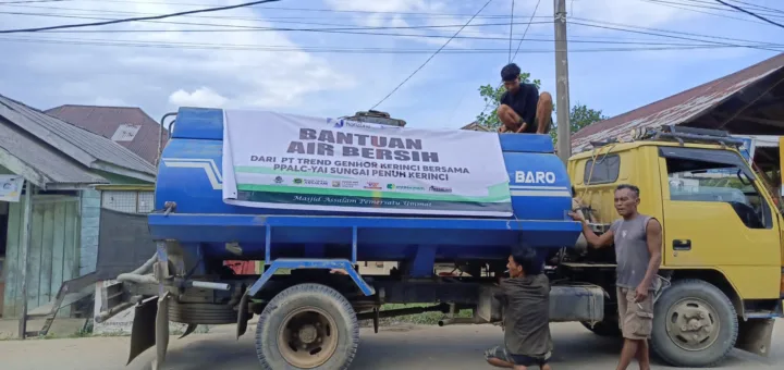 PT Tren Gen Horizon Bantu Air Bersih Warga Aceh Tamiang