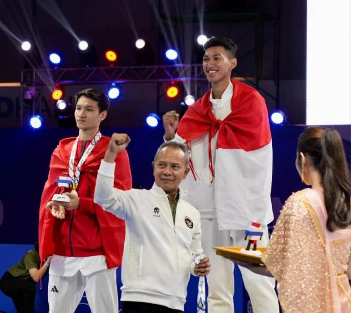 Dukungan Bank Mandiri Antar Taekwondo Indonesia Berprestasi di SEA Games