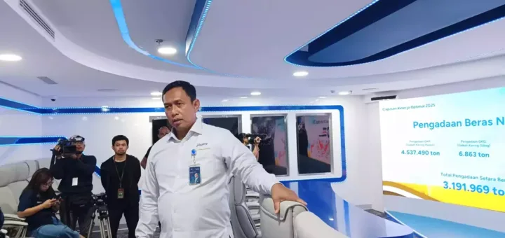 Tahun 2026, Bulog Siapkan 720.000 Ton Beras untuk 18 Juta Keluarga Rentan