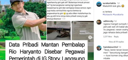 Oknum Pegawai Solo Unggah Dokumen Rio Haryanto, Publik Bereaksi