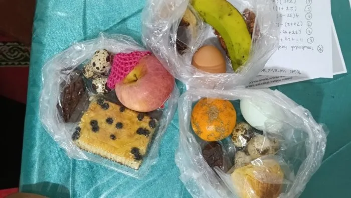 Dari Roti hingga Pisang, Siswa MTsN 2 Dapat Paket Makan Sehat