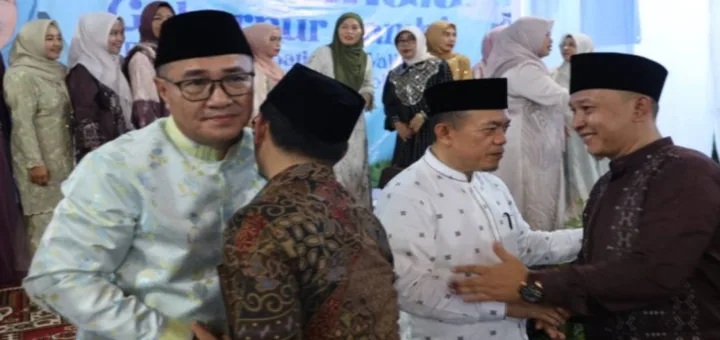 Halal Bihalal di Bangko Jadi Ajang Perkuat Sinergi, Alfin dan Al Haris Bertemu Hangat