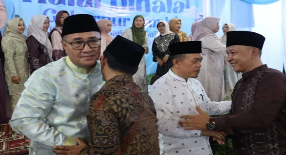Halal Bihalal di Bangko Jadi Ajang Perkuat Sinergi, Alfin dan Al Haris Bertemu Hangat