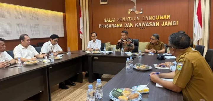 Wako Alfin Temui BPBPK Jambi, Bahas Pembangunan Infrastruktur