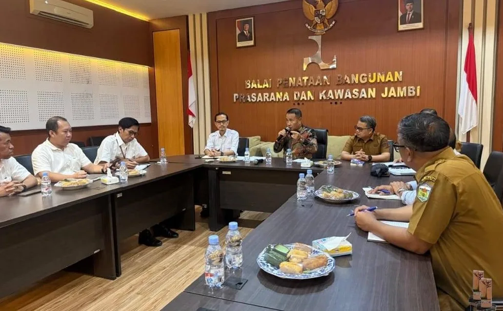 Wako Alfin Temui BPBPK Jambi, Bahas Pembangunan Infrastruktur