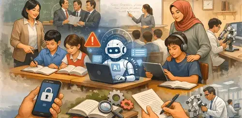 Pemerintah Batasi Penggunaan AI Instan bagi Siswa SD hingga SMA