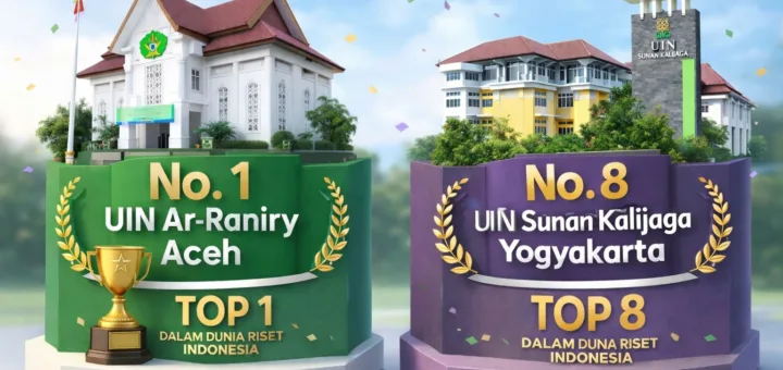 Universitas Islam Negeri Ar-Raniry Juara 1 Kampus Riset Terbaik Indonesia Versi Scimago Institutions Rankings 2026