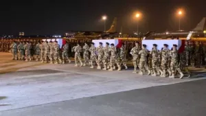 Tangis Iringi Kepulangan 3 Prajurit TNI, Prabowo Subianto Hadiri Upacara di Soetta