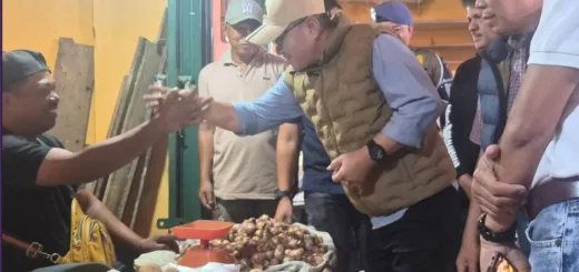 Wako Alfin Pantau Pasar Tanjung Bajure, Pastikan Tertib dan Nyaman Pasca Penataan