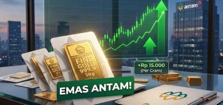 Tren Positif! Harga Emas UBS, Antam, dan Galeri24 Serempak Naik