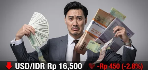 Rupiah Tertekan! Dolar AS Perkasa, Harga Minyak Tembus US$105