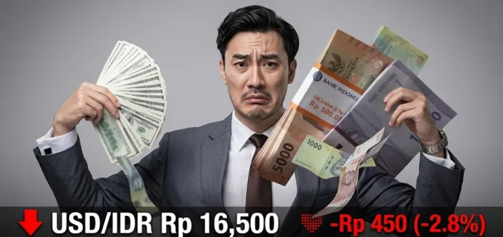 Rupiah Tertekan! Dolar AS Perkasa, Harga Minyak Tembus US$105