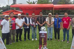Puluhan Tim U-40 Ramaikan Turnamen Kapolres Cup I di Sungai Penuh