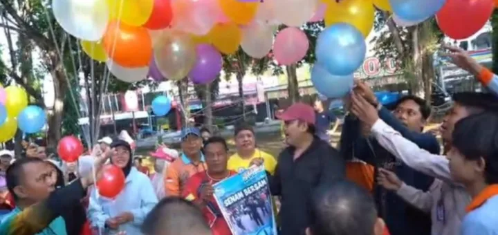 Diserbu Warga, CFD Perdana Merangin Sukses Hidupkan Ruang Publik Kota Bangko