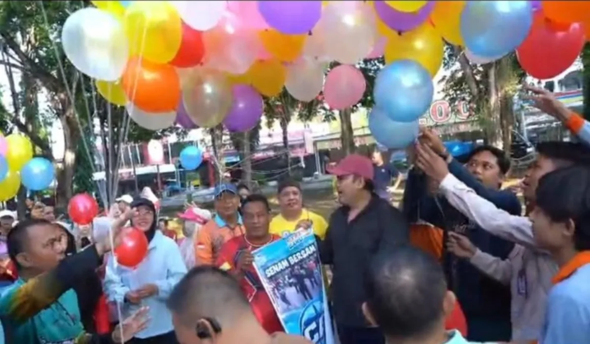 Diserbu Warga, CFD Perdana Merangin Sukses Hidupkan Ruang Publik Kota Bangko