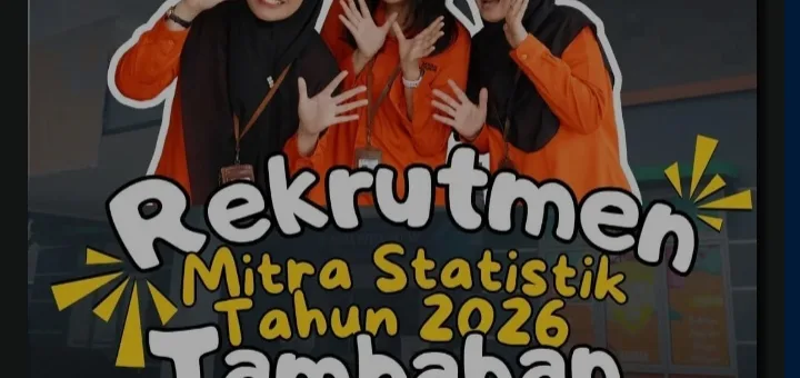 BPS Buka Lowongan Mitra Statistik untuk Sensus Ekonomi 2026, Pendaftaran Gratis