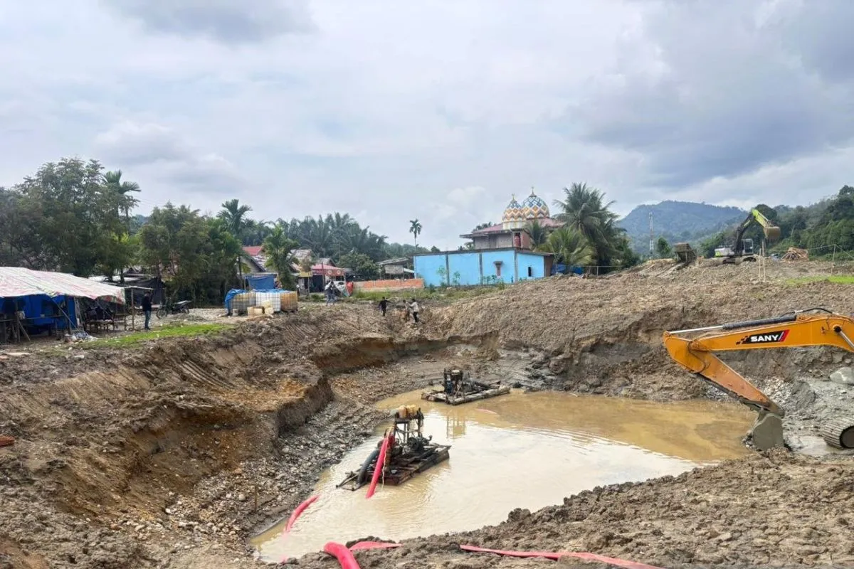 7 Penambang Ilegal Ditangkap di Merangin, Pemodal Masuk Daftar Buron