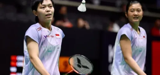 Tiwi/Fadia Tersingkir di Singapore Open 2026, Takluk dari Ganda Nomor Satu Dunia