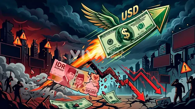 Rupiah Kembali Melemah ke Rp17.604 per Dolar AS, Tekanan Global Masih Tinggi