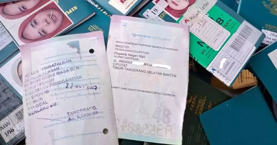 Ratusan Paspor Tercecer di Serpong, Polisi Turun Tangan Lakukan Penyelidikan