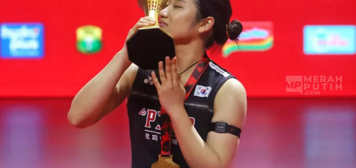 Cium Trofi di Istora, An Se Young Sempurna Kalahkan Yamaguchi