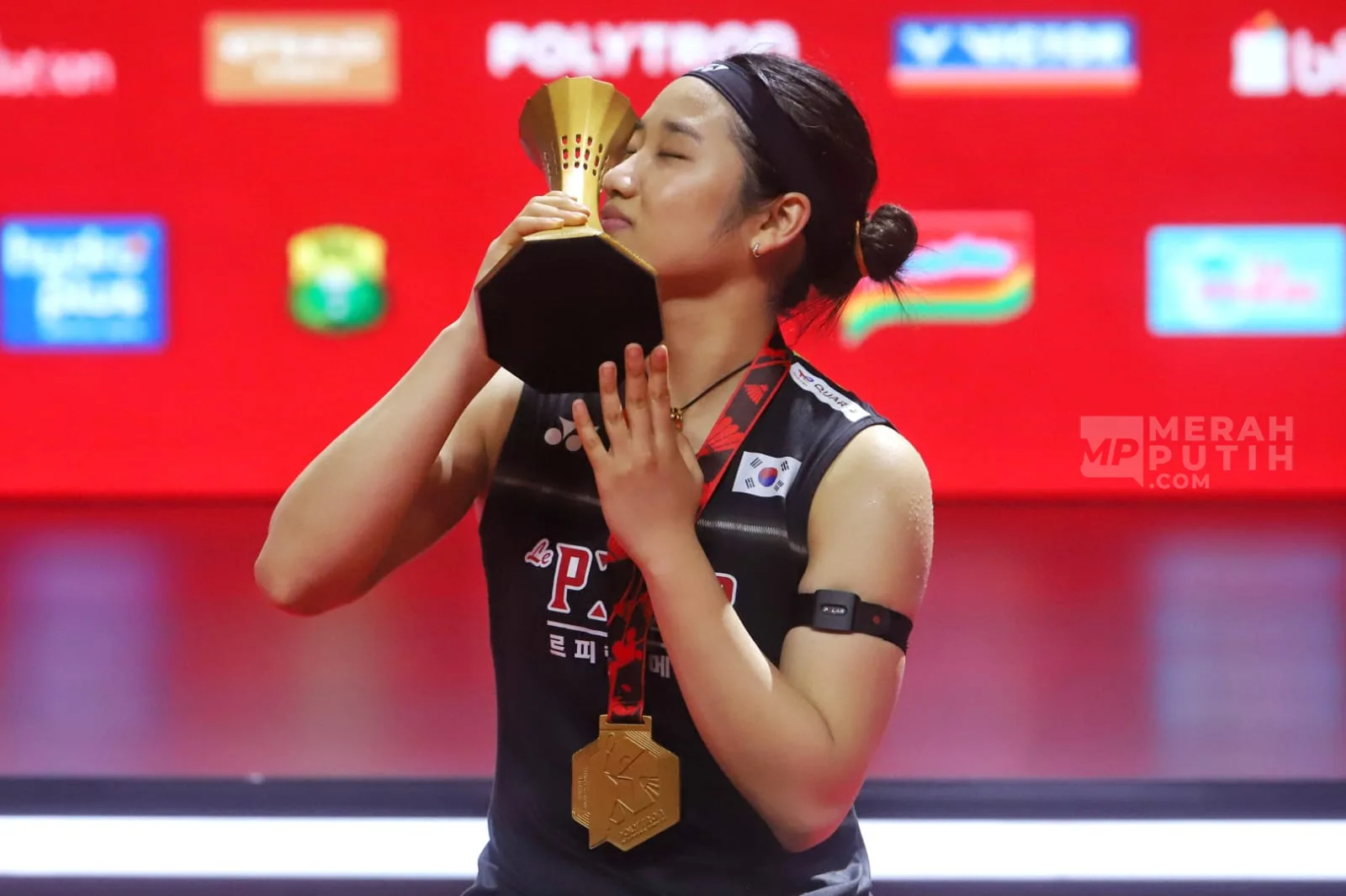 Cium Trofi di Istora, An Se Young Sempurna Kalahkan Yamaguchi