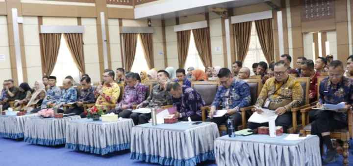 Demi Percepatan Pembangunan,Wali Kota Alfin Pimpin Evaluasi Pemungutan Pajak dan Retribusi