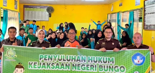 Pelajar SMPN 3 Bungo Antusias Ikuti Penyuluhan Hukum Jaksa Masuk Sekolah