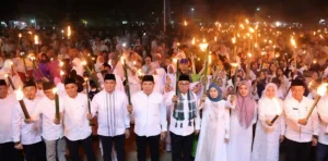 Cahaya Obor di Sungai Penuh, Ribuan Warga Sambut Tahun Baru Islam dengan Semangat Hijrah
