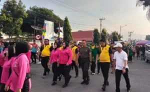 Sekda Alpian Hadiri Car Free Day Hari Bhayangkara ke-80, Kebersamaan Warga dan Polri