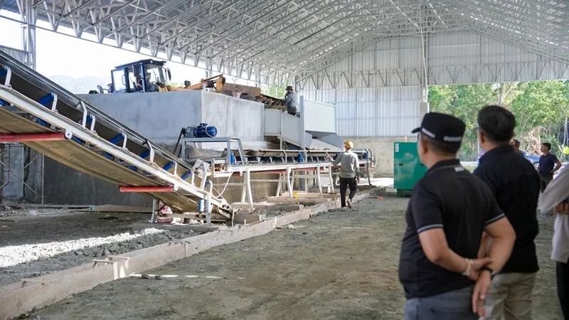 Uji Coba Perdana Sukses, Mesin Pengolah Sampah Karya Bupati Morowali Tuai Apresiasi