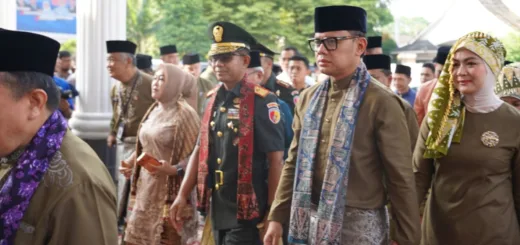 Semarak HUT Kota Jambi, Danrem 042/Gapu dan Pejabat Nasional Hadiri Paripurna