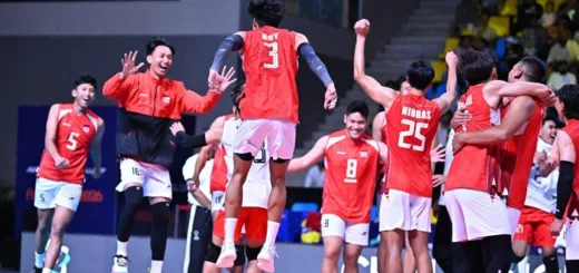 Timnas Voli Indonesia Bikin Kejutan Besar, Qatar Peringkat 22 Dunia Tumbang