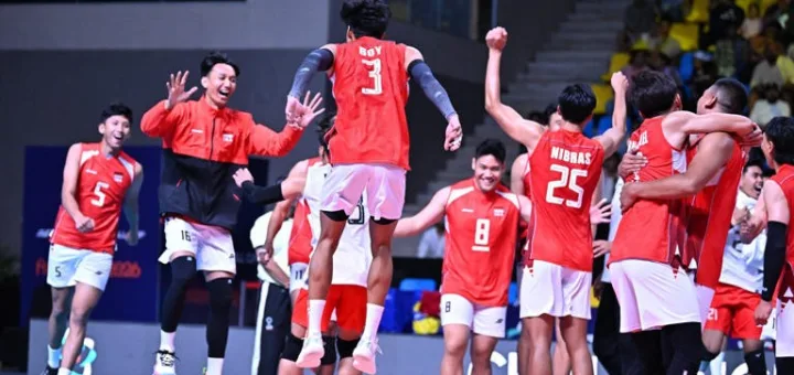 Timnas Voli Indonesia Bikin Kejutan Besar, Qatar Peringkat 22 Dunia Tumbang