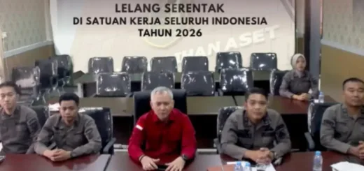 Kajari Bungo Ikuti Vicon Persiapan Lelang Serentak Barang Rampasan Tahun 2026