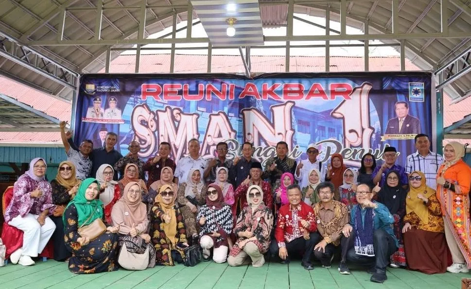SMAN 1 Sungai Penuh Jadi Titik Temu Generasi, Reuni Akbar Pererat Persaudaraan