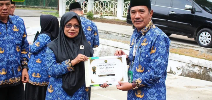 Kemenag Kerinci Apresiasi Kinerja Unggul 2026, KUA dan Pengelola Humas Raih Penghargaan