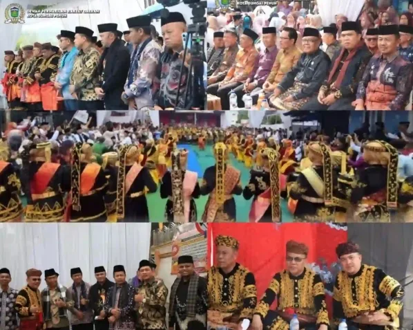 Pimpinan dan Anggota DPRD Hadiri Puncak Kenduri Sko 6 Luhah Sungai Penuh.