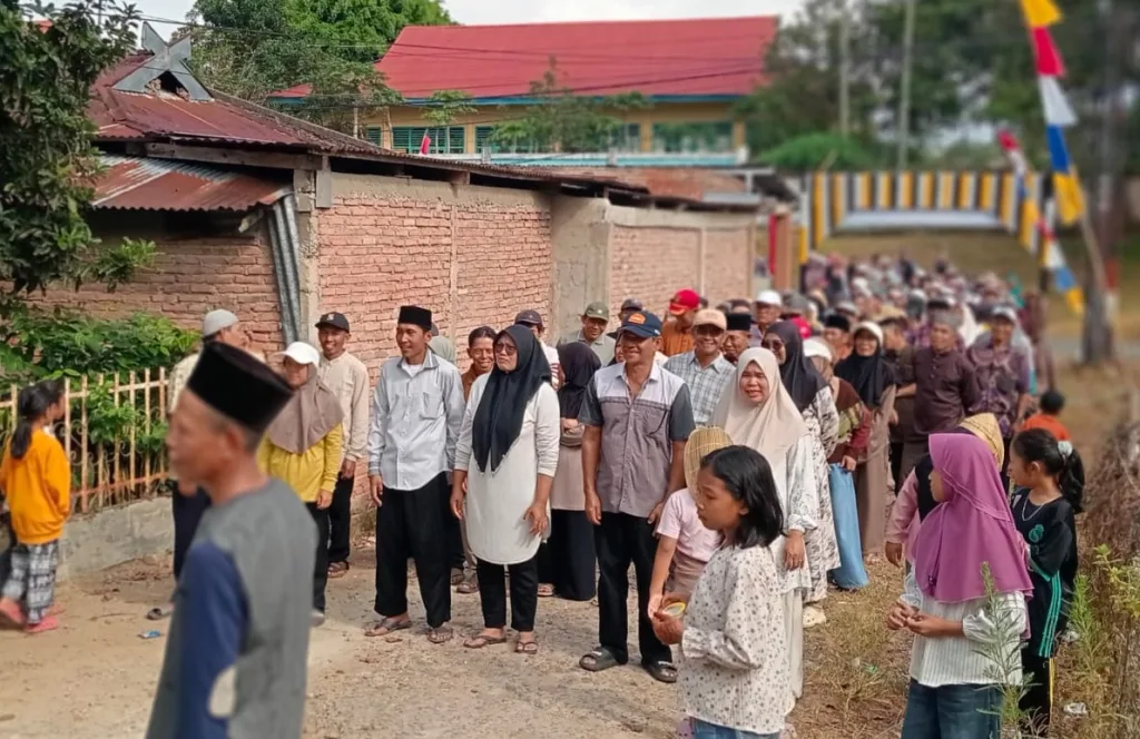 Masyarakat Desa Sanggaran Agung,Gelar Latihan Dalam Menyambut Kenduri Sko