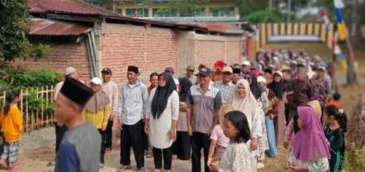 Masyarakat Desa Sanggaran Agung,Gelar Latihan Dalam Menyambut Kenduri Sko