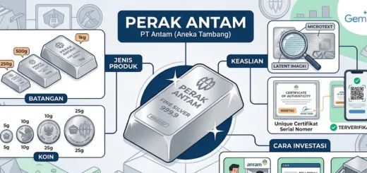 Harga Perak Antam Terbaru Tetap Rp39.050 per Gram, Cek Rinciannya