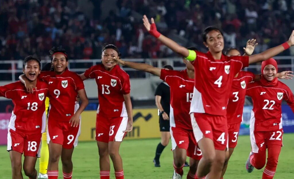 Timnas Putri U-16 Indonesia Pesta Gol 7-0, Arab Saudi Tak Berdaya