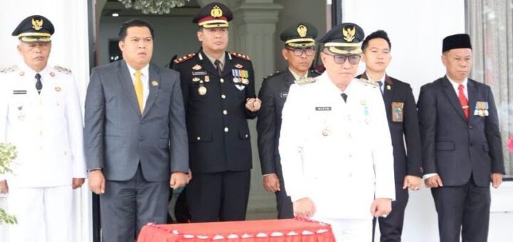 Wali Kota Alfin Pimpin Upacara HUT ke-81 RI, Remisi Warga Binaan Turut Diserahkan