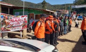 2.557 Pendaki Naik Gunung Bawakaraeng untuk Kibarkan Merah Putih di Puncak