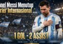 Lionel Messi Menutup Karier Internasional 1 Gol 2 Assist